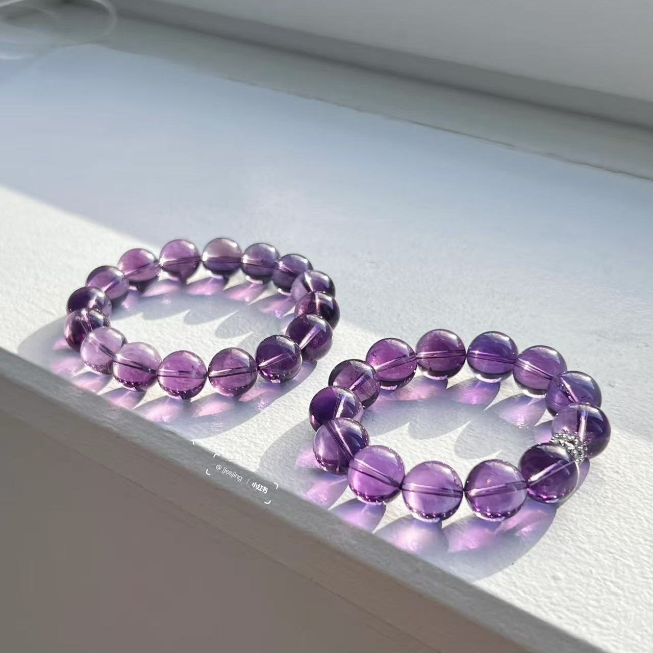 Creative Crystal bracelet, showing unique charm