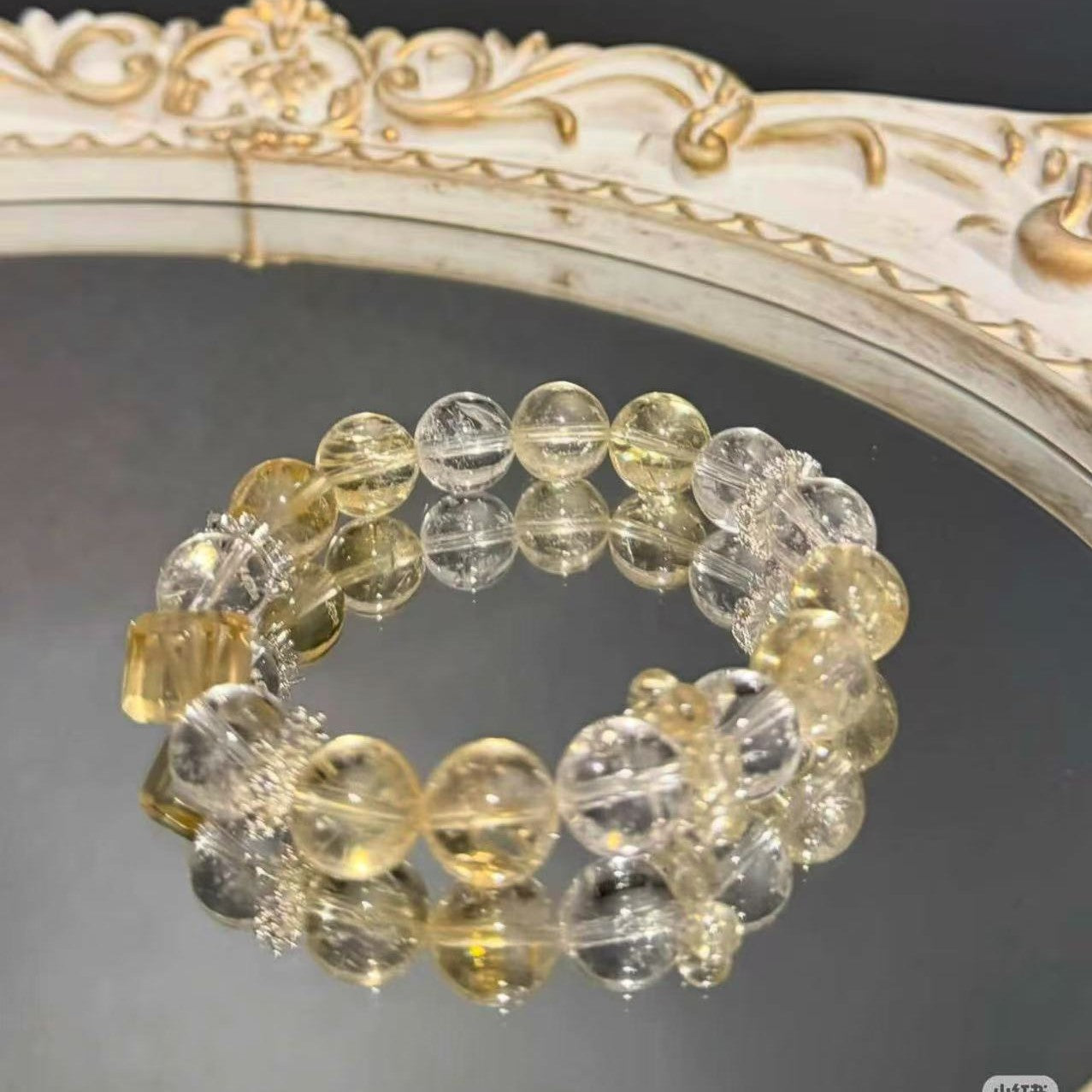 Creative Crystal bracelet, showing unique charm