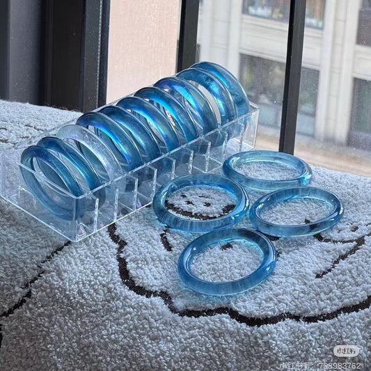 Crystal bangle, a must for elegance