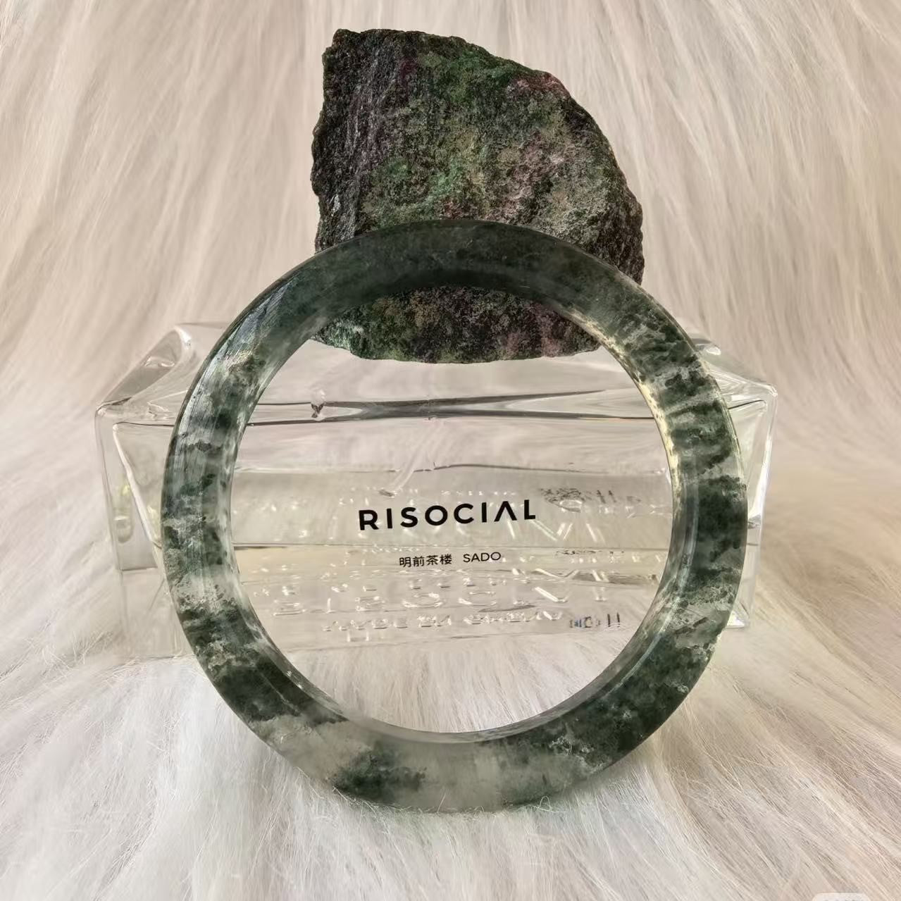 Crystal bangle, a must for elegance