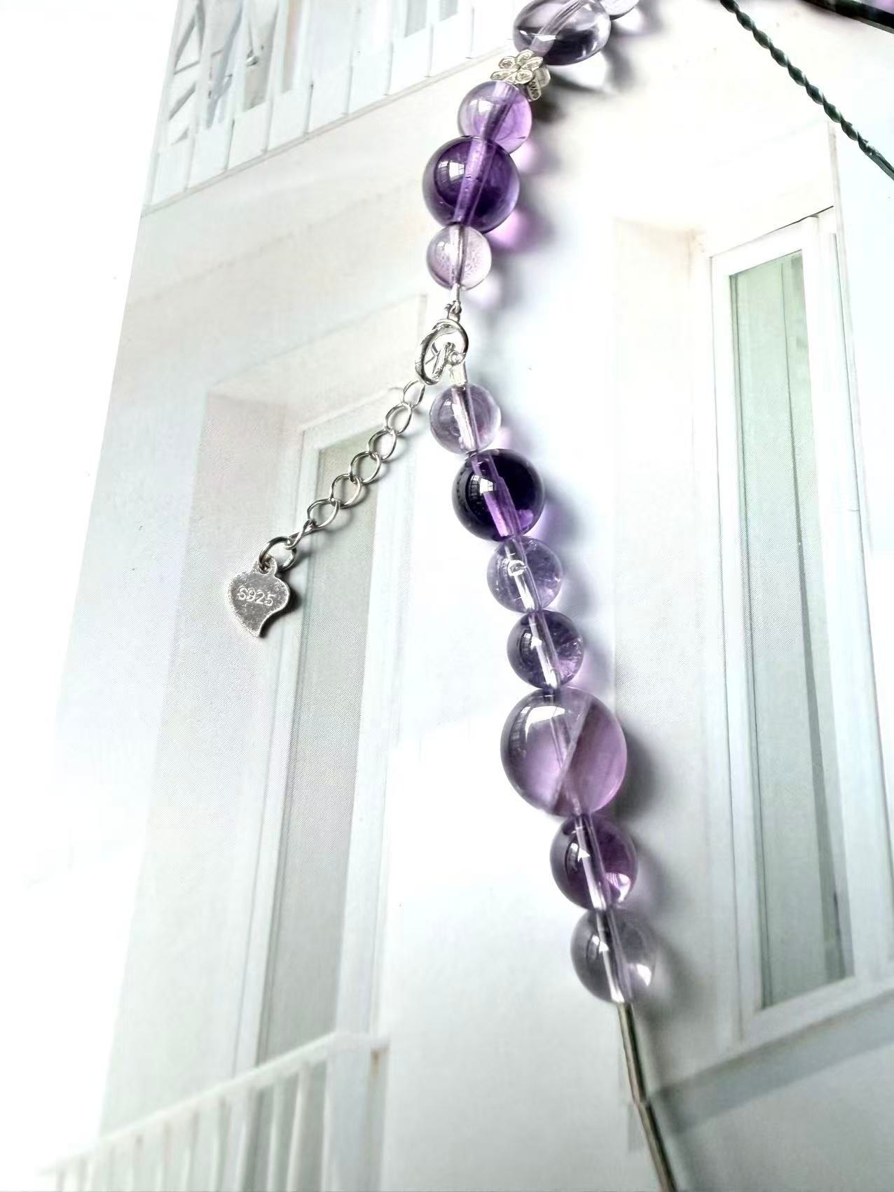 Convertible Amethyst Bracelet & Necklace